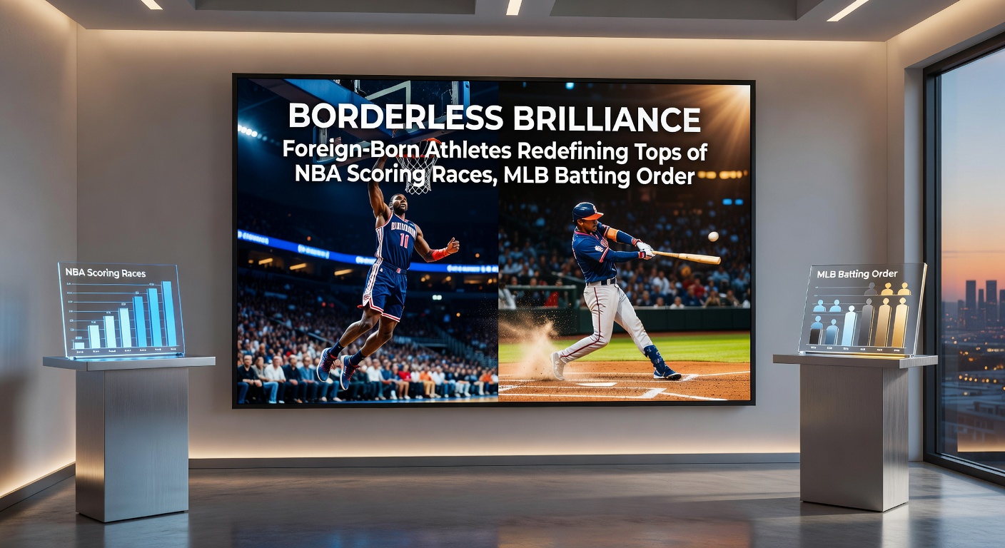 Shohei Ohtani batting for the Dodgers alongside Dominican sluggers leading MLB averages