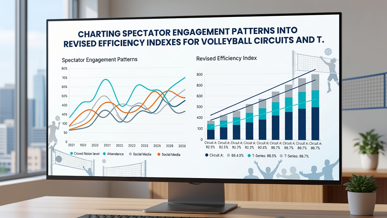Tactical esports arena with real-time engagement metrics feeding into efficiency dashboards