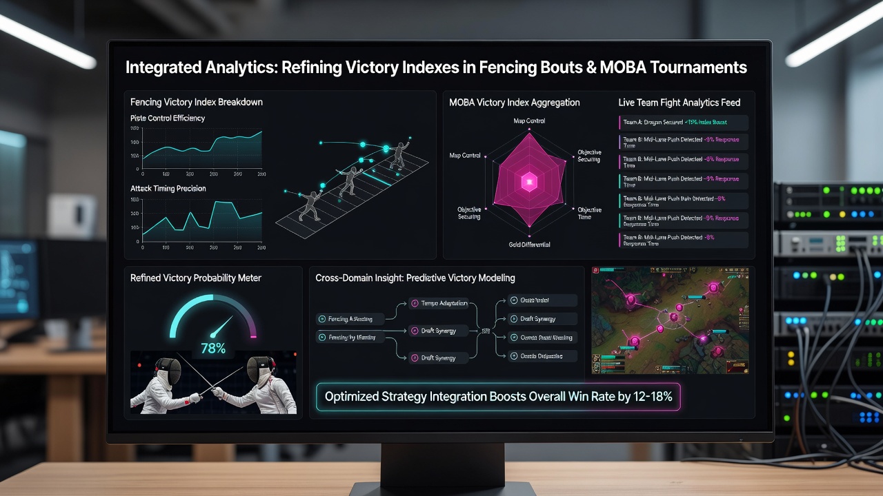 Real-time data flow from betting interfaces updating victory indexes for alpine ski events and competitive fencing